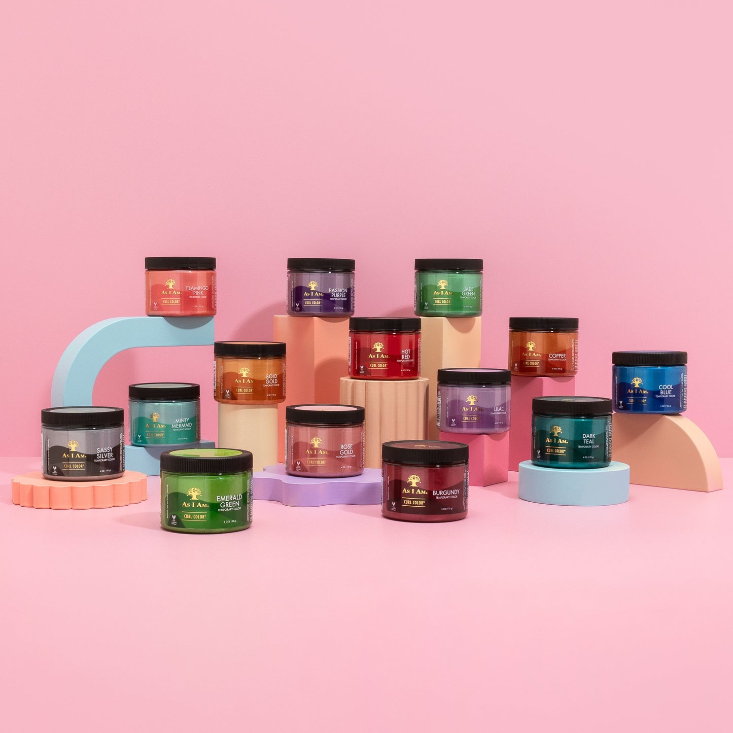 لون الضفيرة بورجوندي