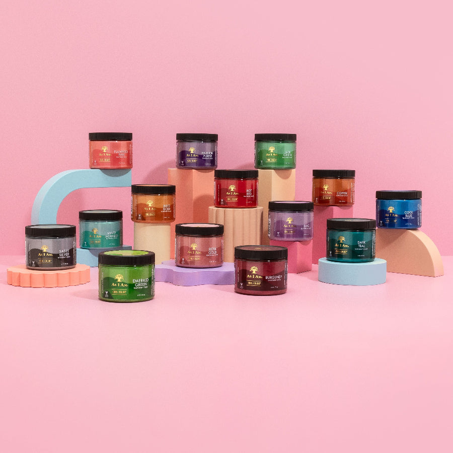 مجموعة ألوان تجعيد الشعر