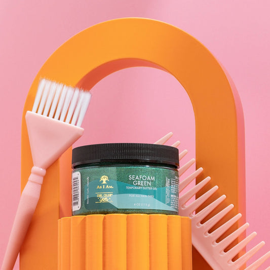 لون الضفيرة بريق رغوة البحر الأخضر