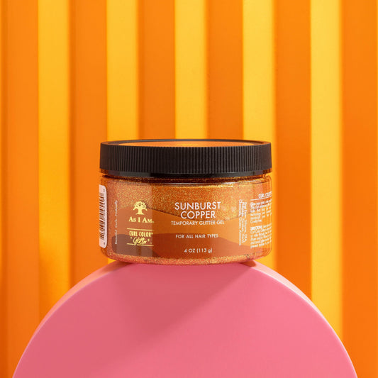 لون الضفيرة بريق Sunburst النحاس