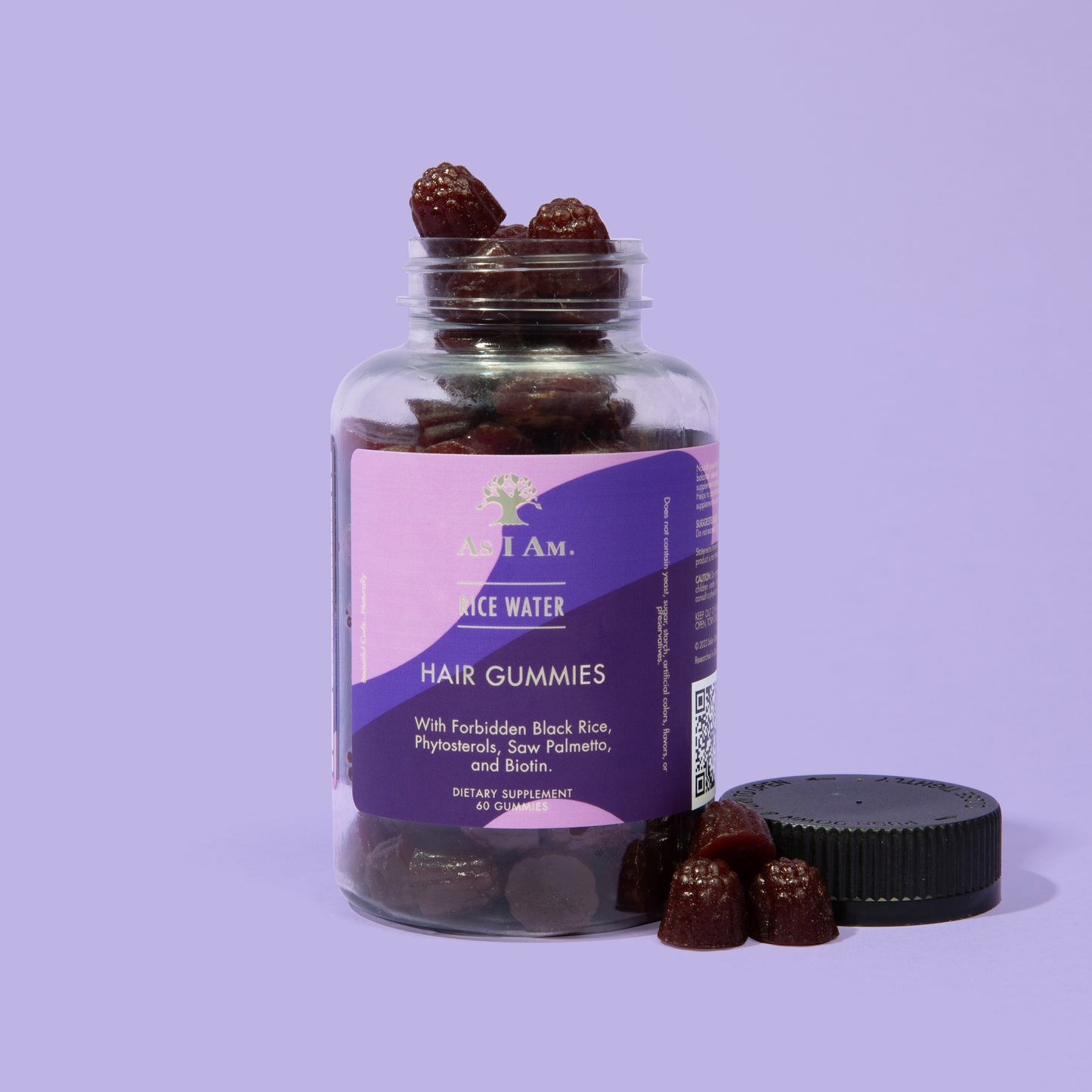 علكة ماء الأرز بماء الأرز أمام