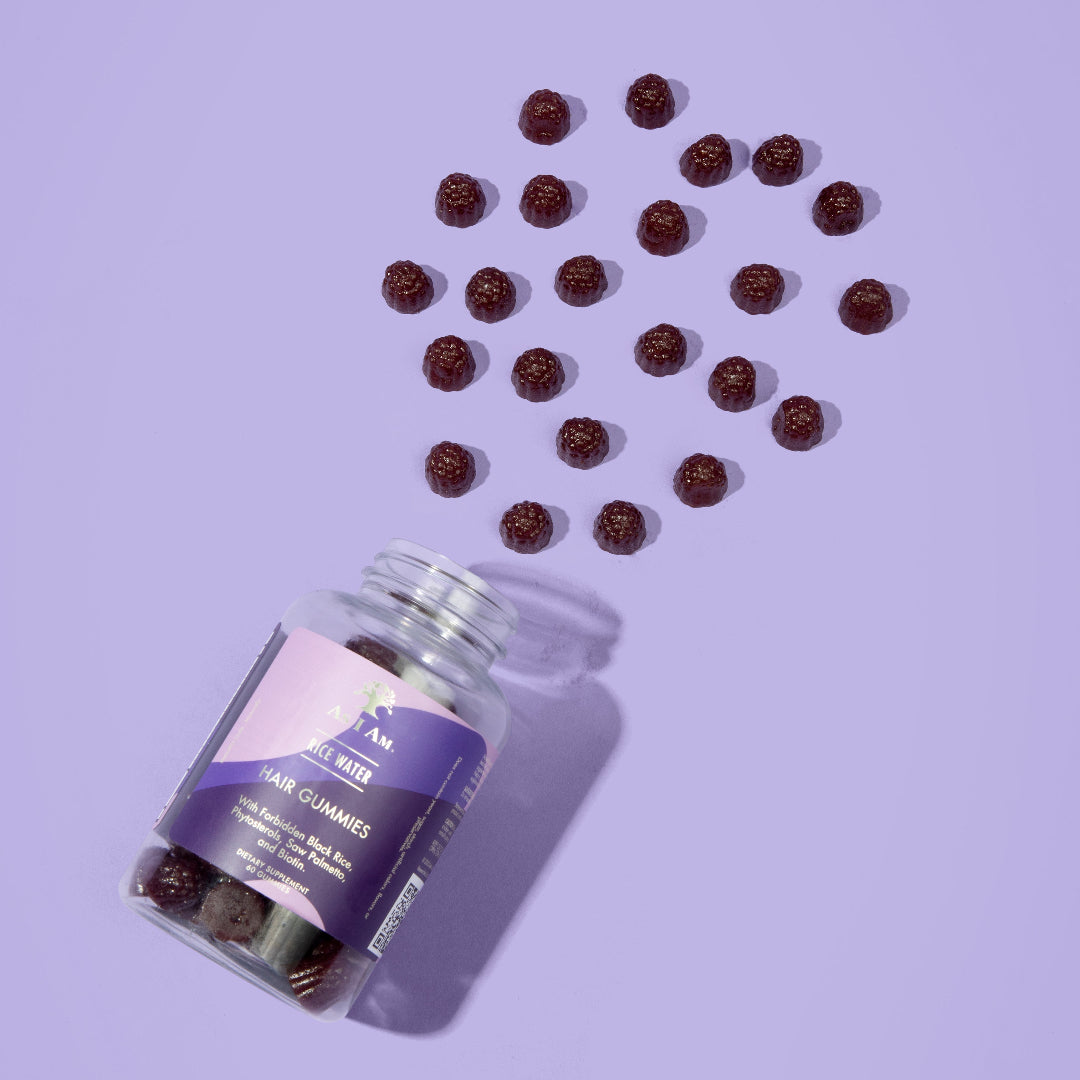 علكات الشعر بماء الأرز