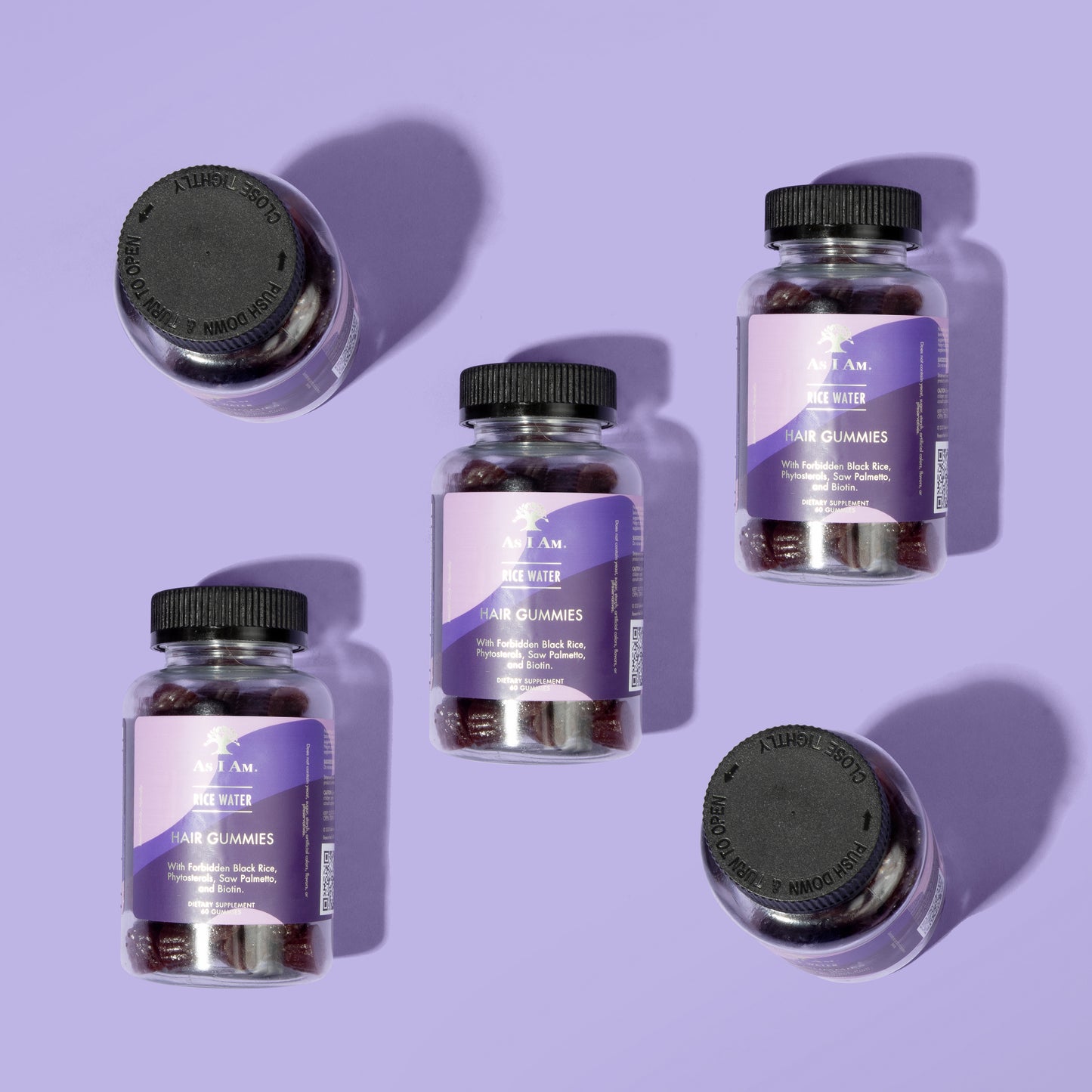 علكات الشعر بماء الأرز