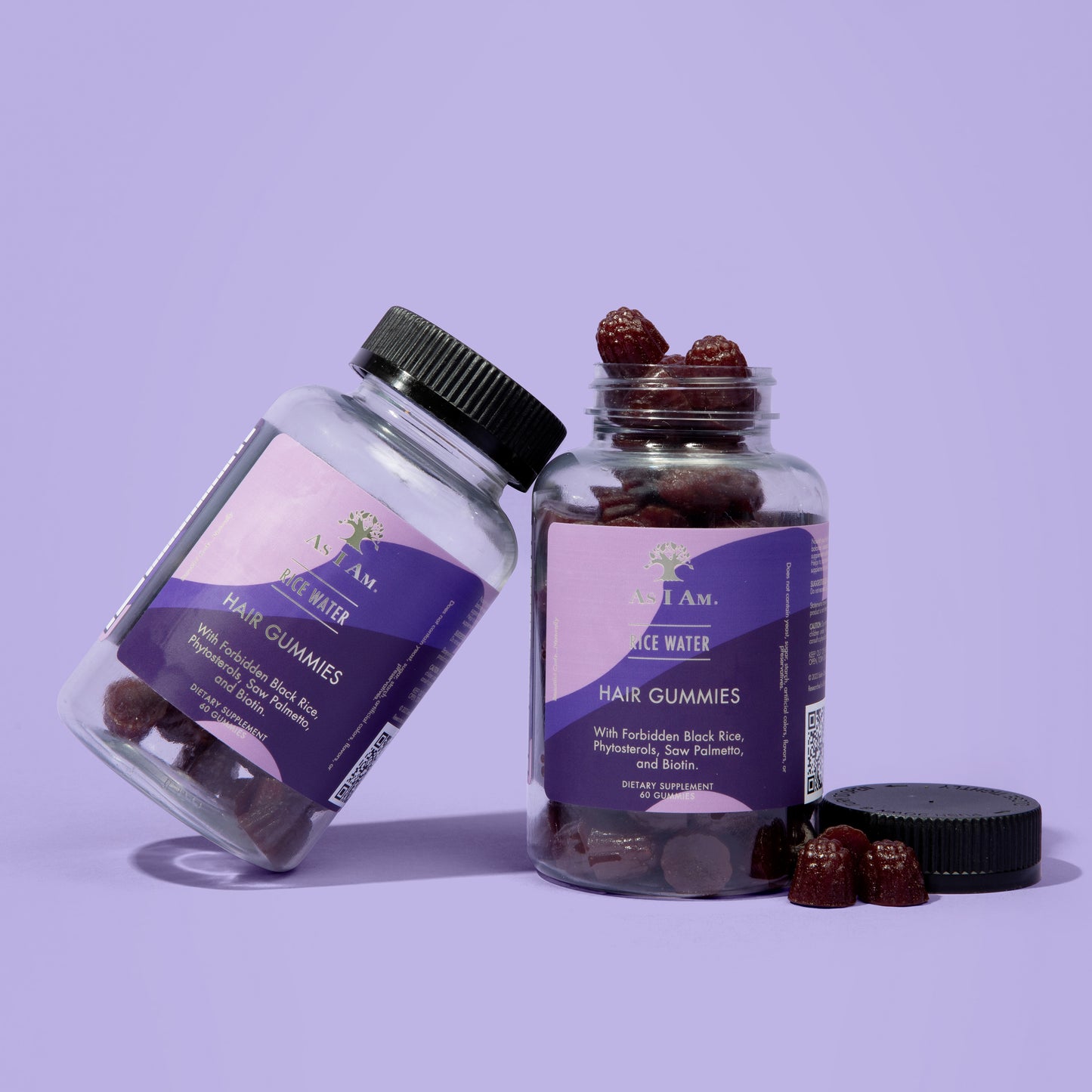 علكات الشعر بماء الأرز