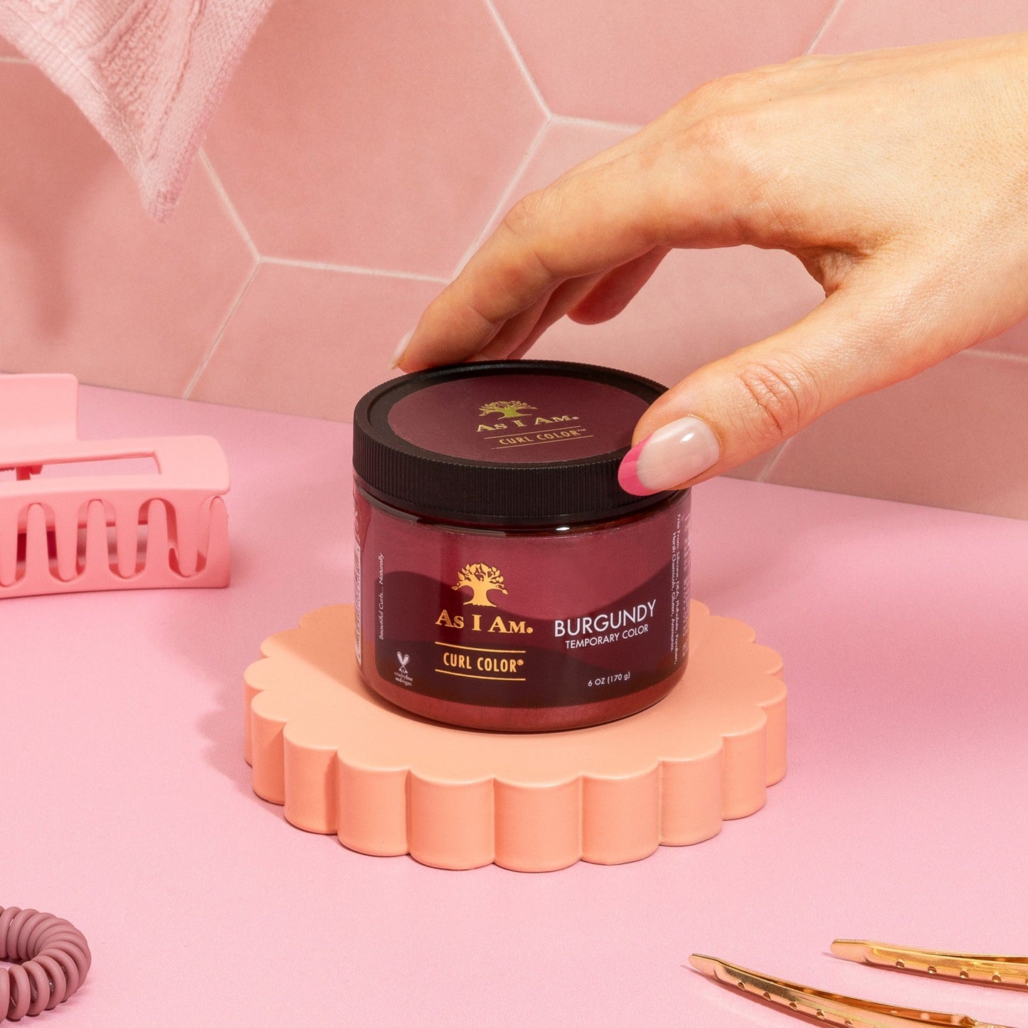 اللون العنابي (خصم 100٪)