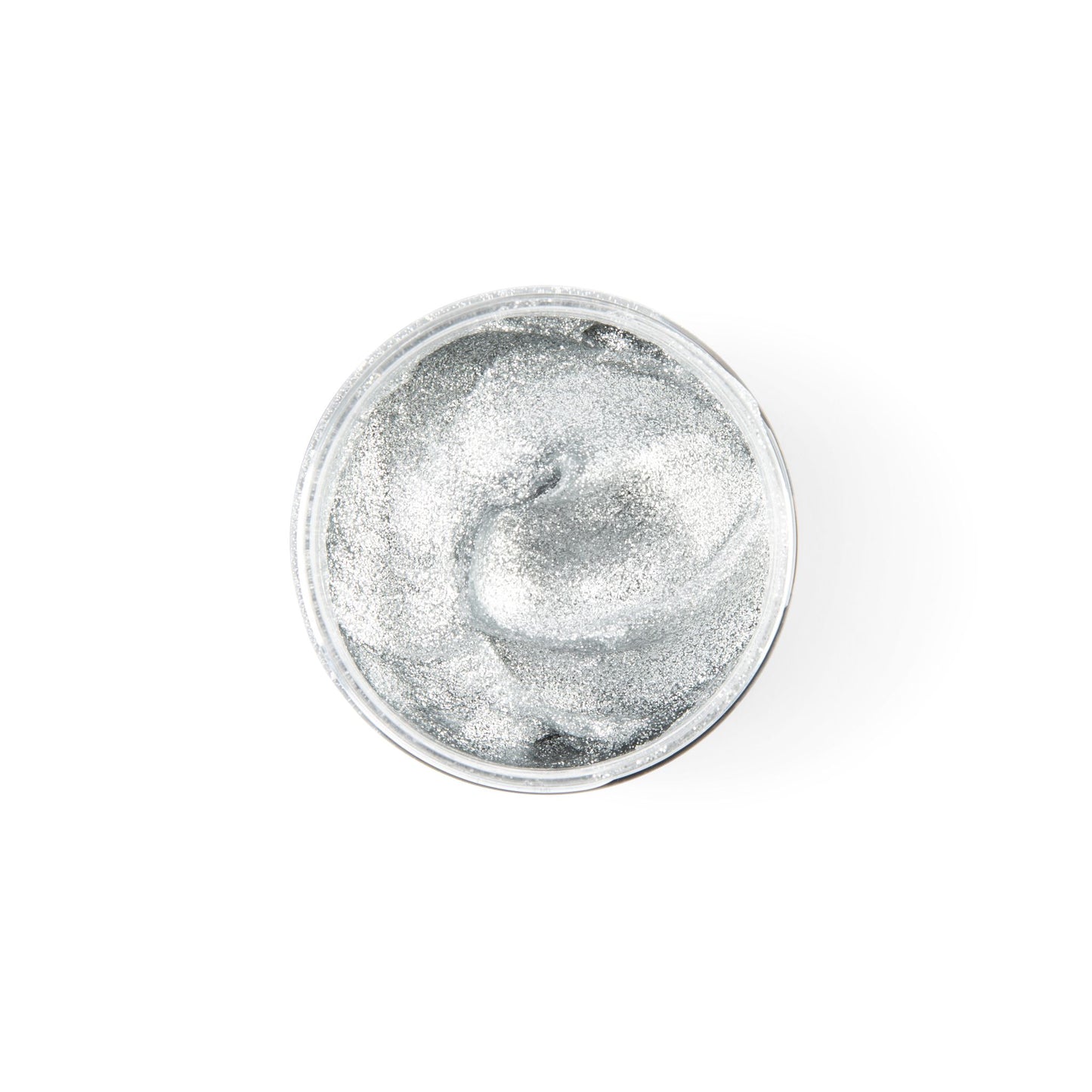 لون الضفيرة بريق فضي لامع