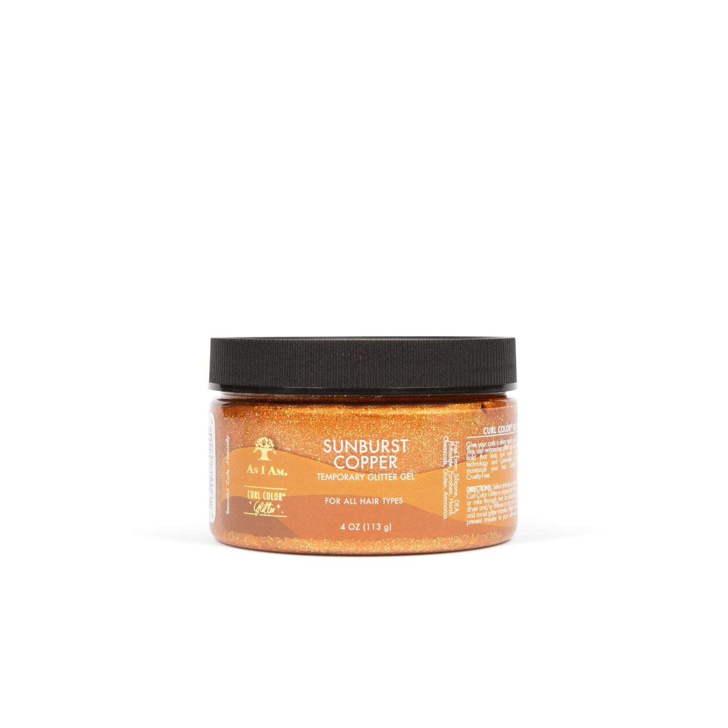 لون الضفيرة بريق Sunburst النحاس
