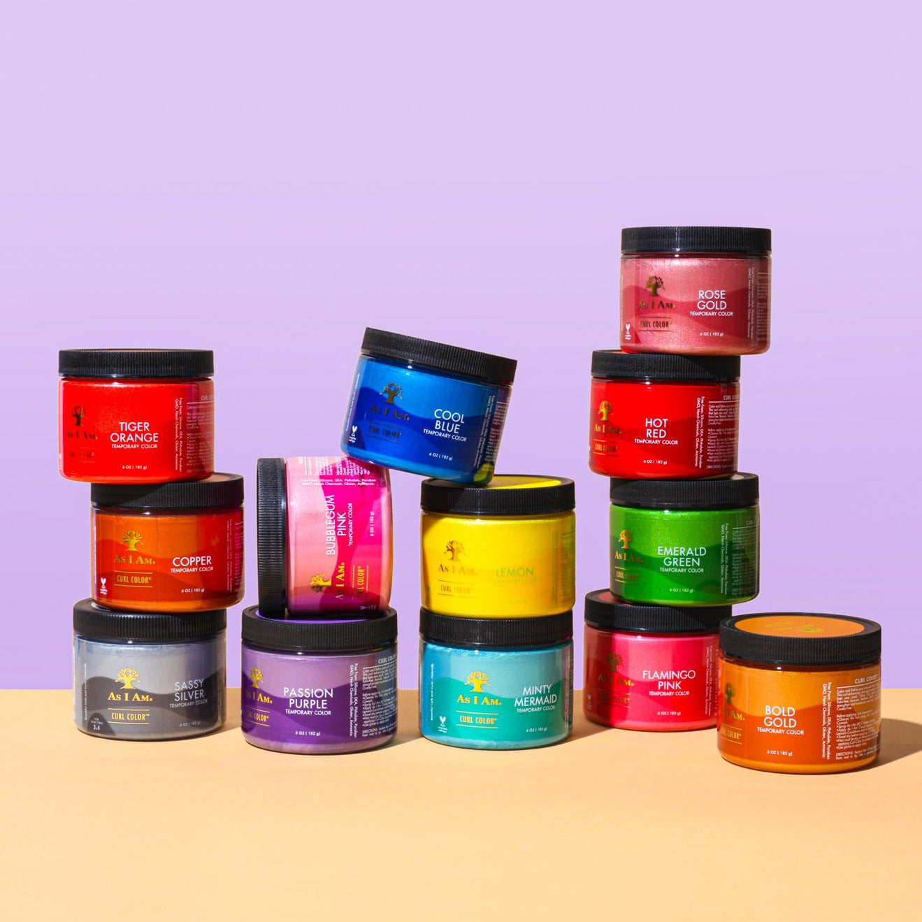 حليقة اللون فلامنغو الوردي