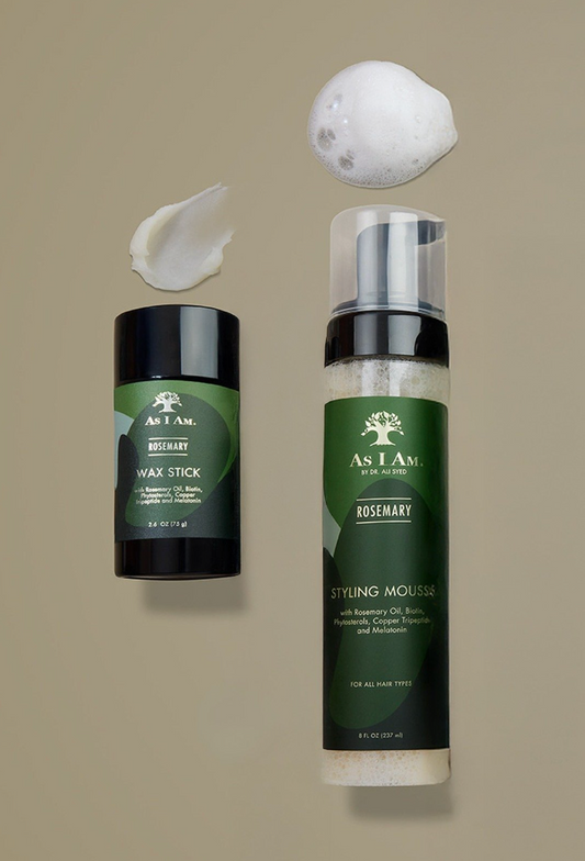 عصا وموس شمع الروزماري بالشمع والموس