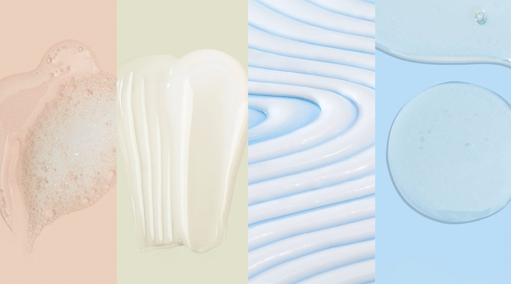 مجموعة من الأنسجة الناعمة ذات الألوان الباستيلية في نمط شبكي.