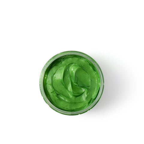 حليقة اللون الزمرد الأخضر